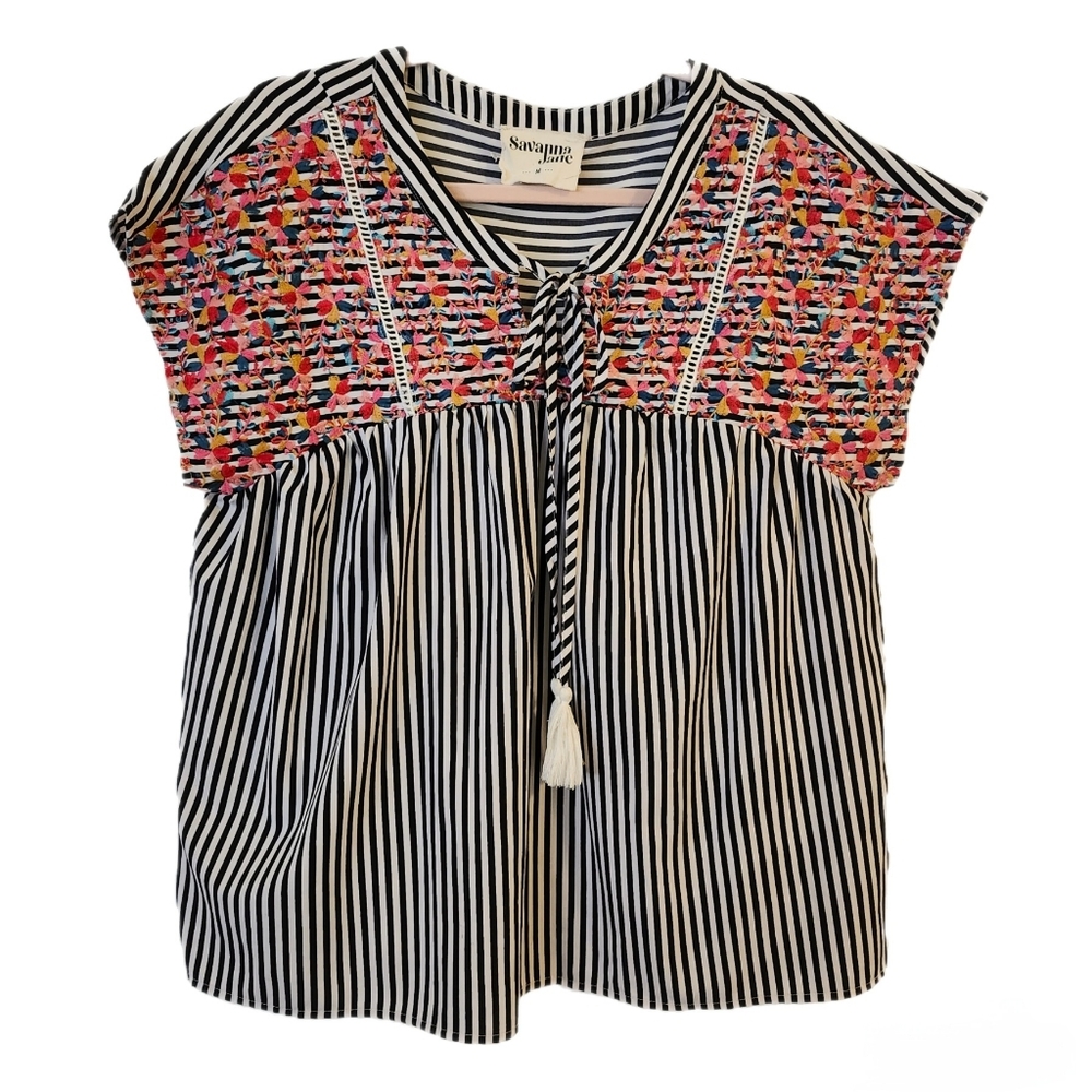 Savanna Jane Embroidered Top